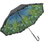 傘 フリルジャンプ傘（晴雨兼用） ダンフイ ナイ「ゴールデンアワー」