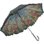 傘 フリルジャンプ傘（晴雨兼用） ダンフイ ナイ「ジョイオブガーデン」