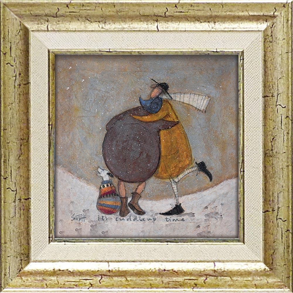絵画 サム トフト「ハグタイム」