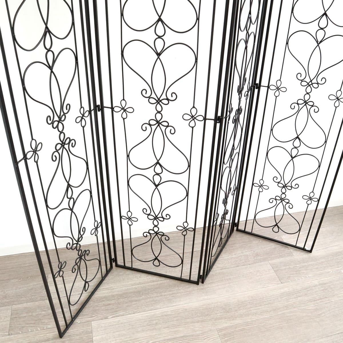 アイアンパーテーション ハート フラワー アイアンパーテーション ハート フラワー