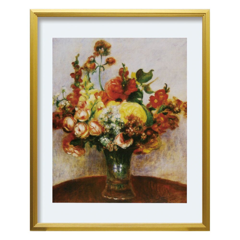 絵画 ルノワール 花瓶の花(L) - 絵画や壁掛け販売｜日本唯一の風景専門