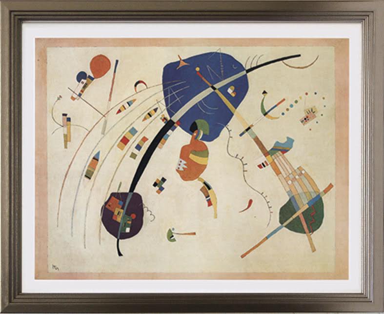絵画 カンディンスキー 青に向かって,1939(S) - 絵画や壁掛け販売