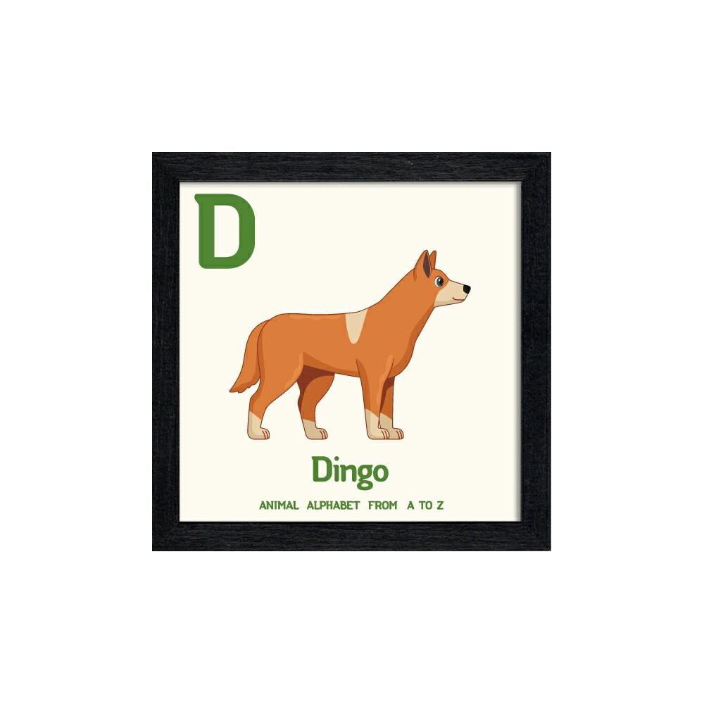絵画 アニマルアルファベット Dingo(ディンゴ)