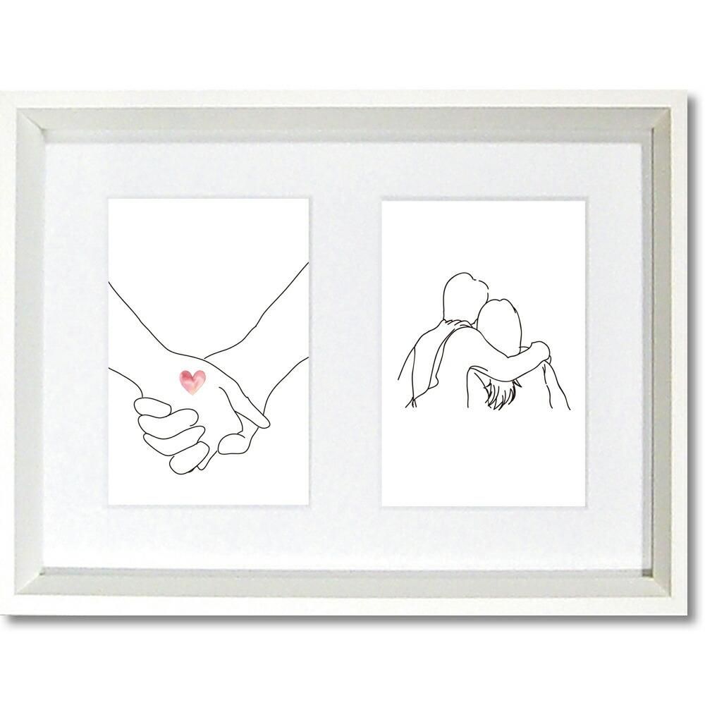 絵画 ナチュラル雑貨アートフレーム「Love」