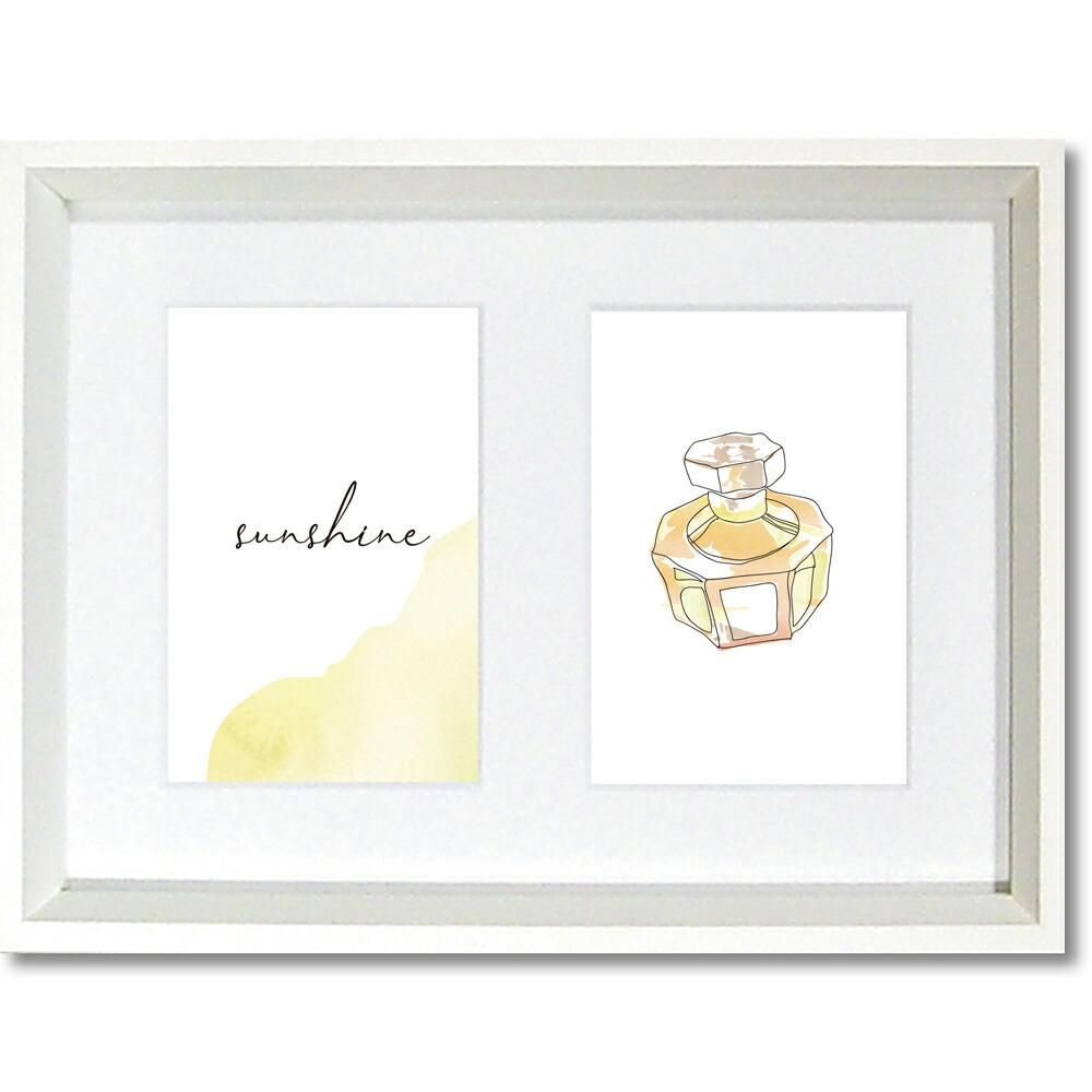 絵画 ナチュラル雑貨アートフレーム「Sunshine」