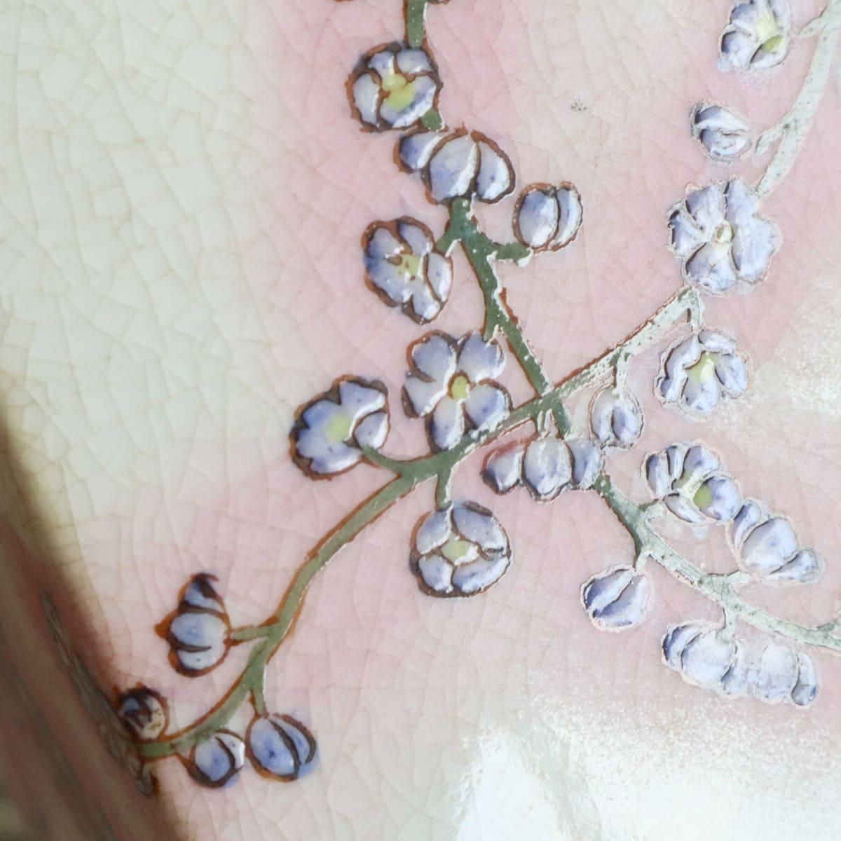 【プランター】繊細なお花模様 プランター