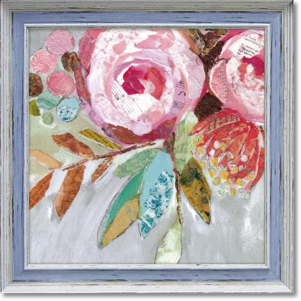 絵画 エリザベス サンティレール「ドリーム フラワーズ」