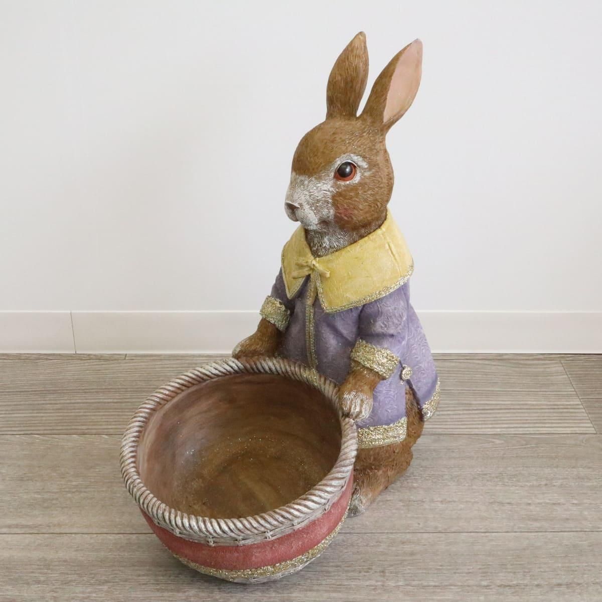 【プランター】フラワーポット 鉢カバー プランター ウサギ