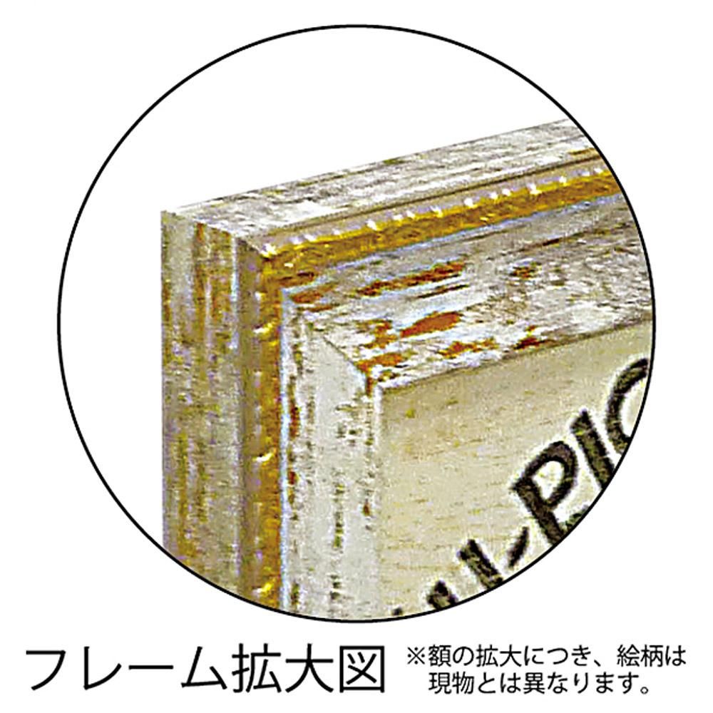 絵画 ミニゲル アートフレーム ダンフイ ナイ「ソルベ フローレット4」