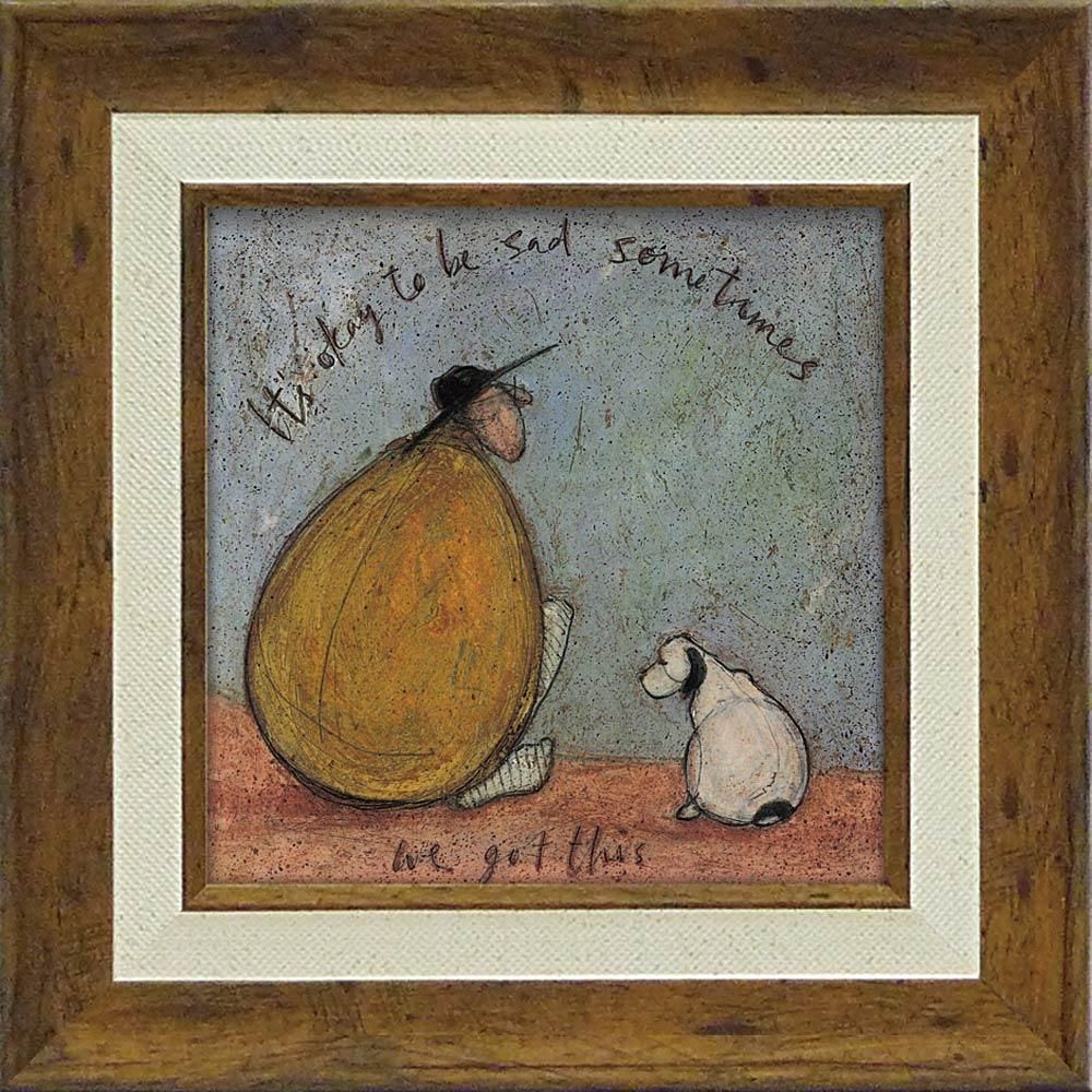 絵画 サム トフト「私たちならできる」