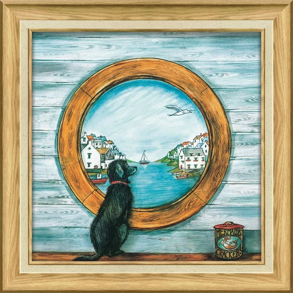 絵画 ジョー ラム「ポートホール」