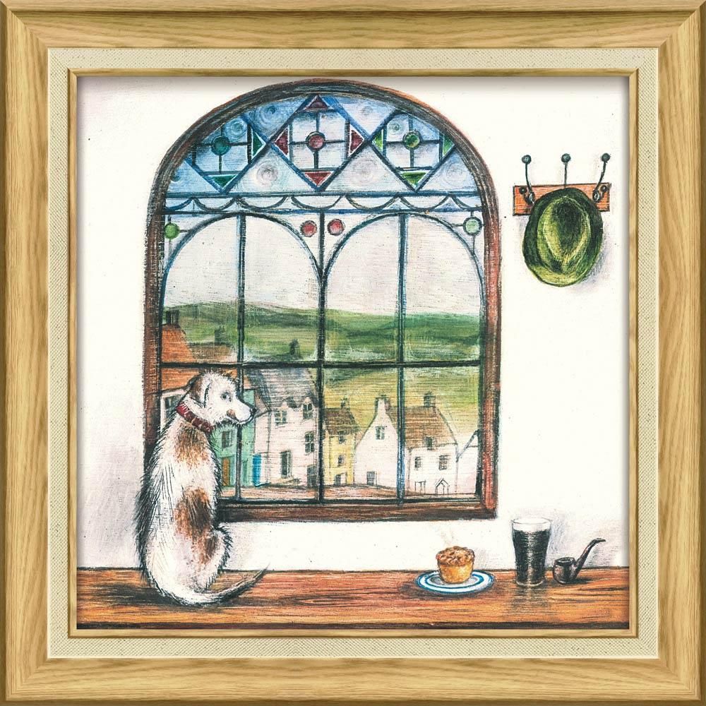 絵画 ジョー ラム「パイ アンド パイント」