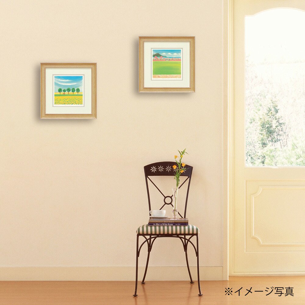 絵画 くりのき はるみ「菜の花畑5」 - 絵画や壁掛け販売｜日本唯一の