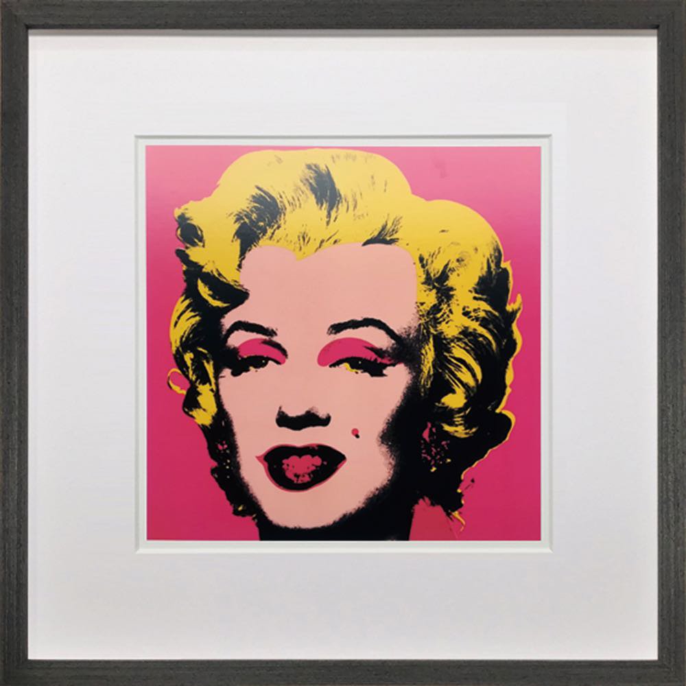Andy Warhol アンディ・ウォーホル 額入り 額装付き 壁掛け アンディー