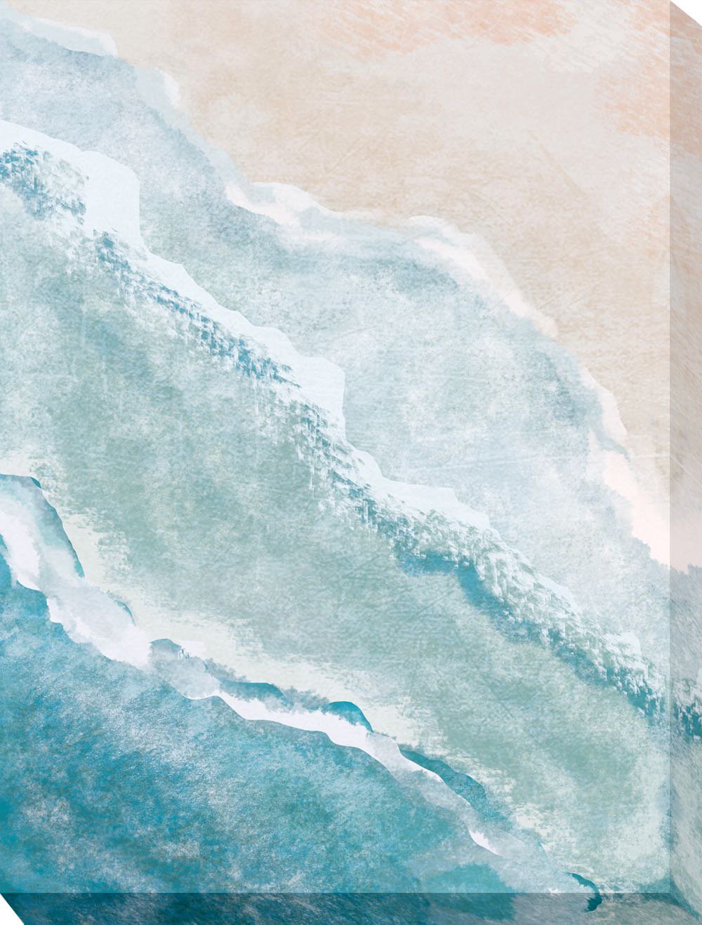絵画 アートパネル 海 ビーチ 波 壁飾り 抽象画 プレゼント 壁掛け 