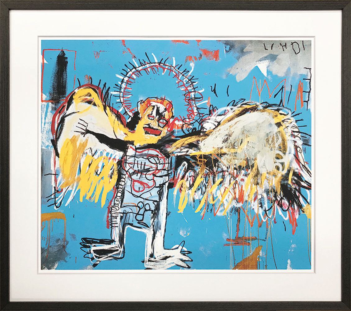 絵画 名画 Jean-Michei Basquiat ジャン-ミシェル・バスキア 堕天使