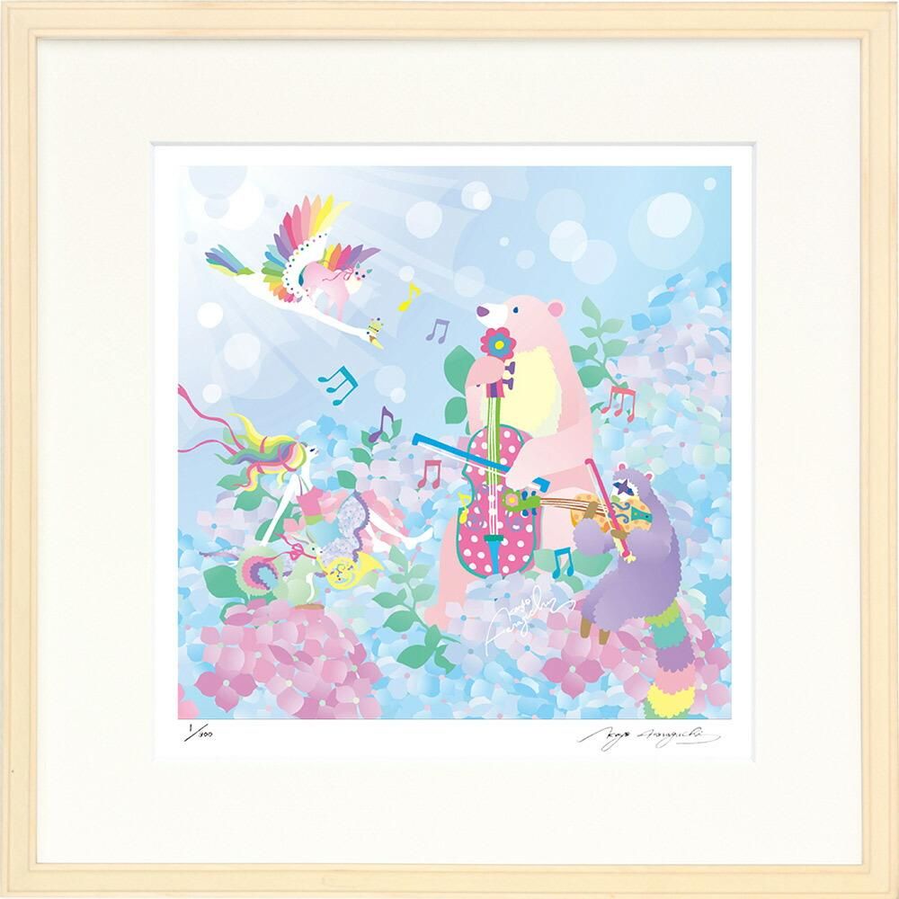 絵画 ホラグチ カヨ 響け空まで