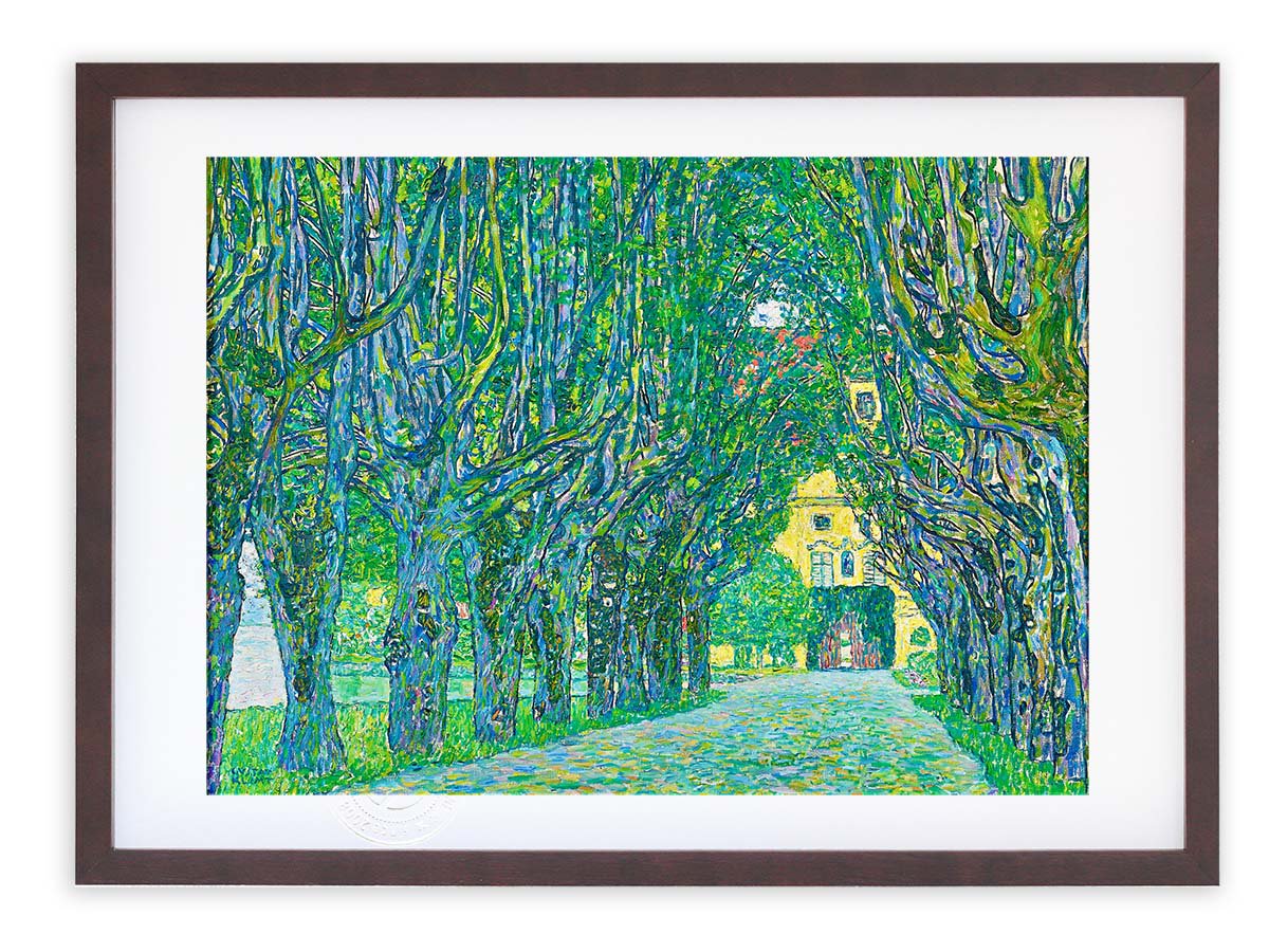 版画 絵画 名画 カンマー城庭園の並木道(1912) グスタフ・クリムト 