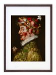 版画 絵画 名画 春(1563) ジュゼッペ・アルチンボルド インテリア 壁掛け 額入り アート アートパネル モダン アートフレーム おしゃれ