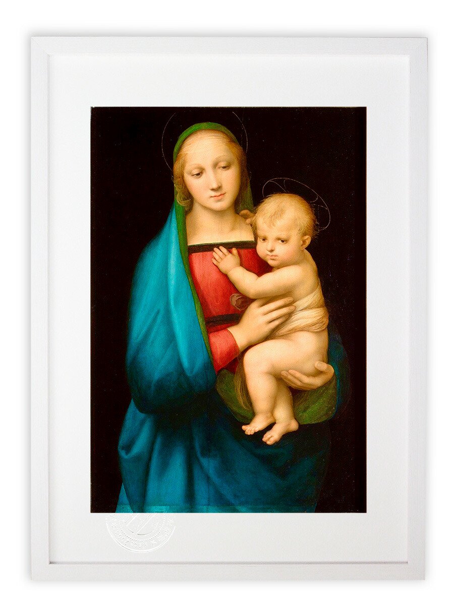 版画 絵画 名画 大公の聖母 ラファエロ・サンティ インテリア 壁掛け 