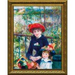 絵画 ミュージアムアートシリーズ ルノワール「ふたりの姉妹」
