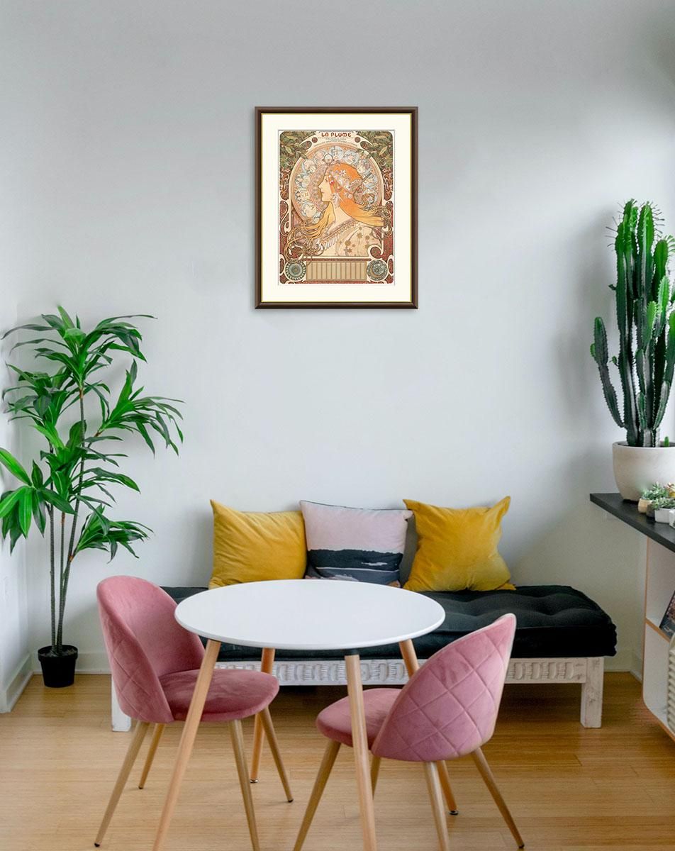 ポール・ゴーギャン、【白い馬】、希少な画集画より、新品高級額・額装付 ポール・ゴーギャン、【白い馬】、希少な画集画より、新品高級額