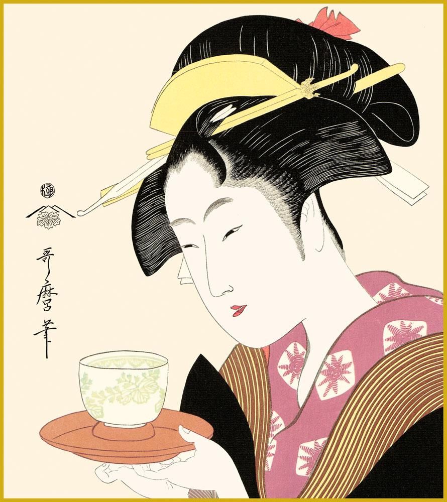 色紙 色紙掛けなし 色紙絵 和風 難波屋おきた モダン 掛軸 床の間 和室 おしゃれ 壁掛け 絵