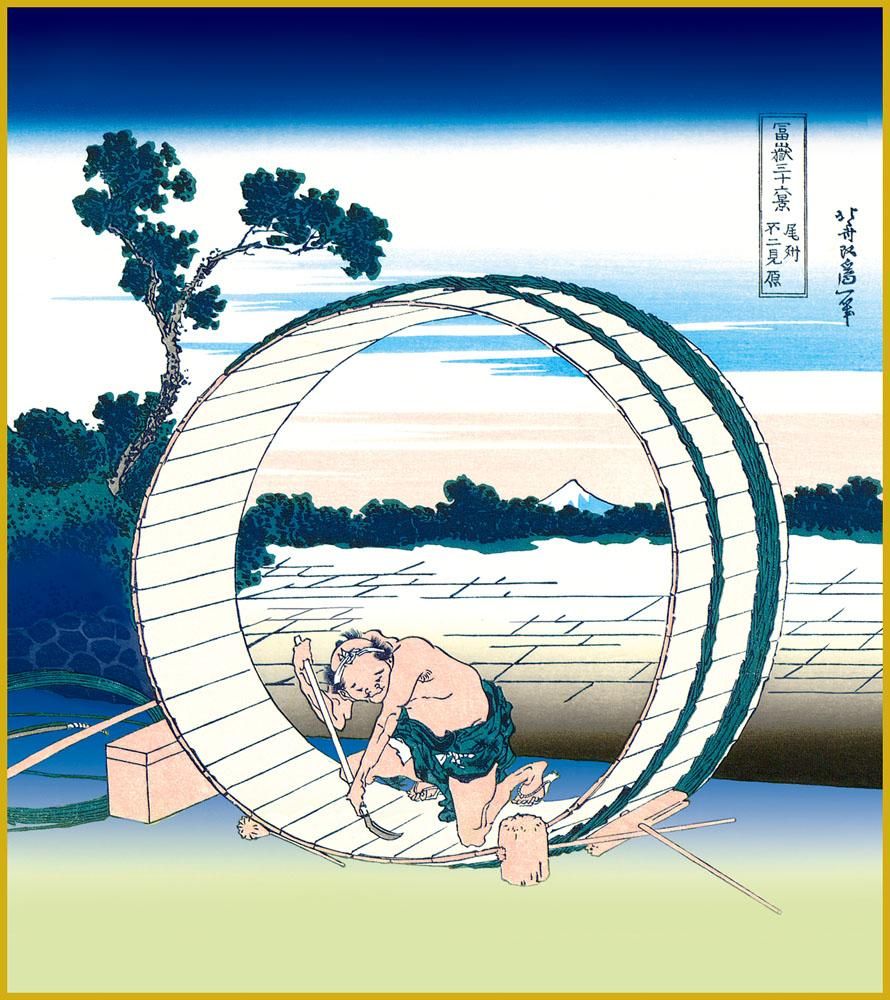 色紙 色紙掛けなし 色紙絵 和風 尾州不二見原 モダン 掛軸 床の間 和室 おしゃれ 壁掛け 絵