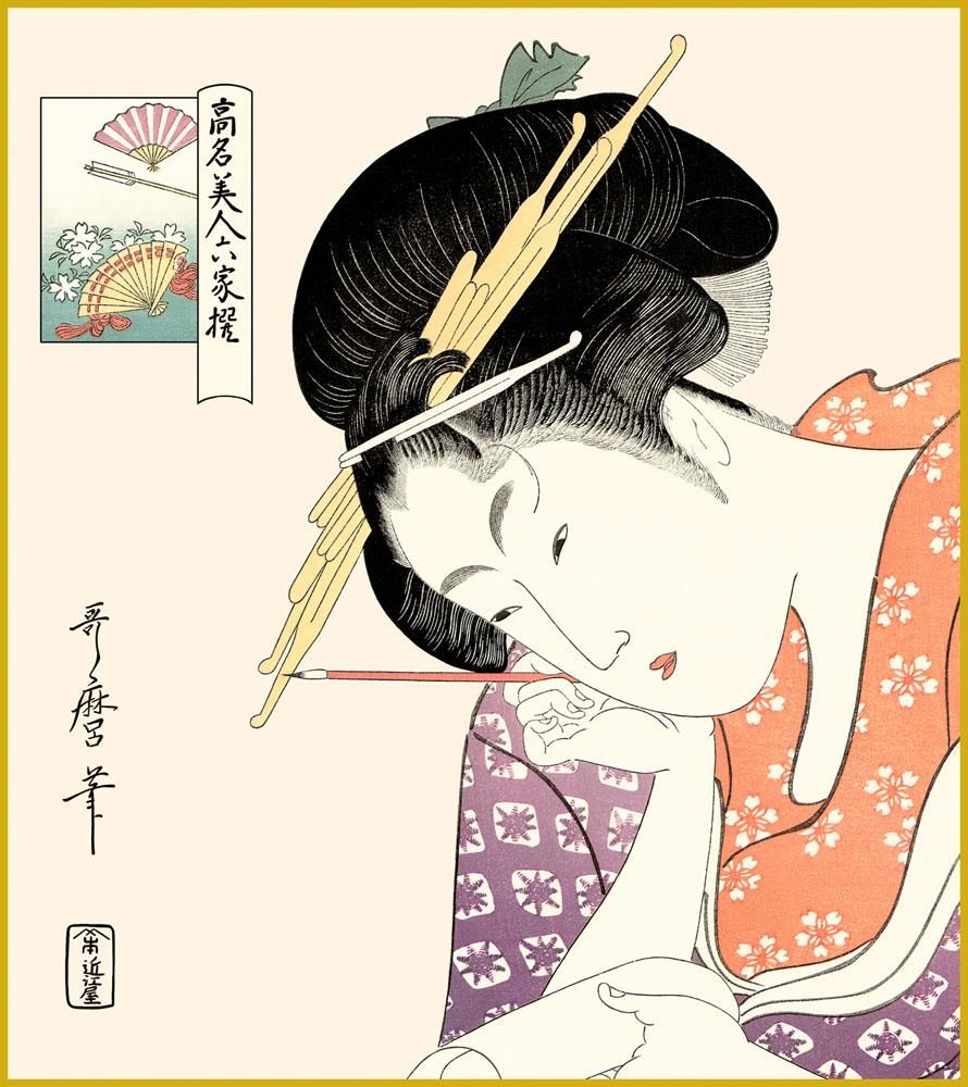 色紙 色紙掛けなし 色紙絵 和風 扇屋花扇 モダン 掛軸 床の間 和室 おしゃれ 壁掛け 絵