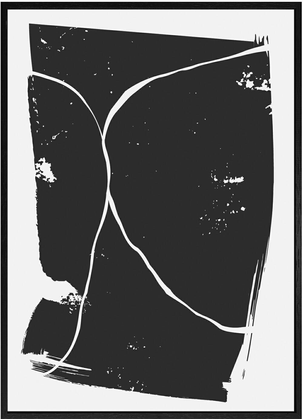 絵画 墨 抽象画 アート 415x575mm プレゼント 飾る アート おしゃれ 壁掛け