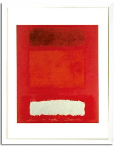 絵画 マーク・ロスコ 赤,白,茶 プレゼント 飾る アート おしゃれ 壁掛け