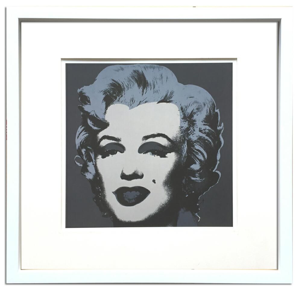 絵画 アンディ・ウォーホル マリリン・モンロー(マリリン),1967年(黒) プレゼント 飾る アート おしゃれ 壁掛け