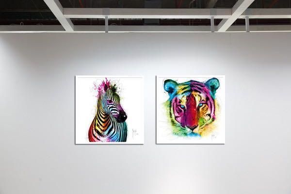 絵画 インテリアアート ムルシアーノ パトリス バタフライ・タトゥー