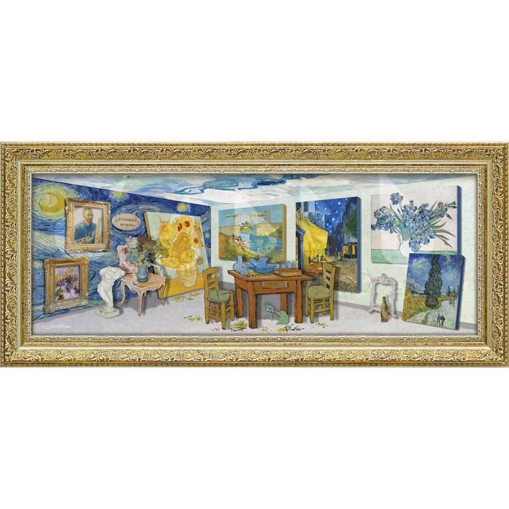 絵画 白石 創多「ゴッホのアート アトリエ(Mサイズ)」