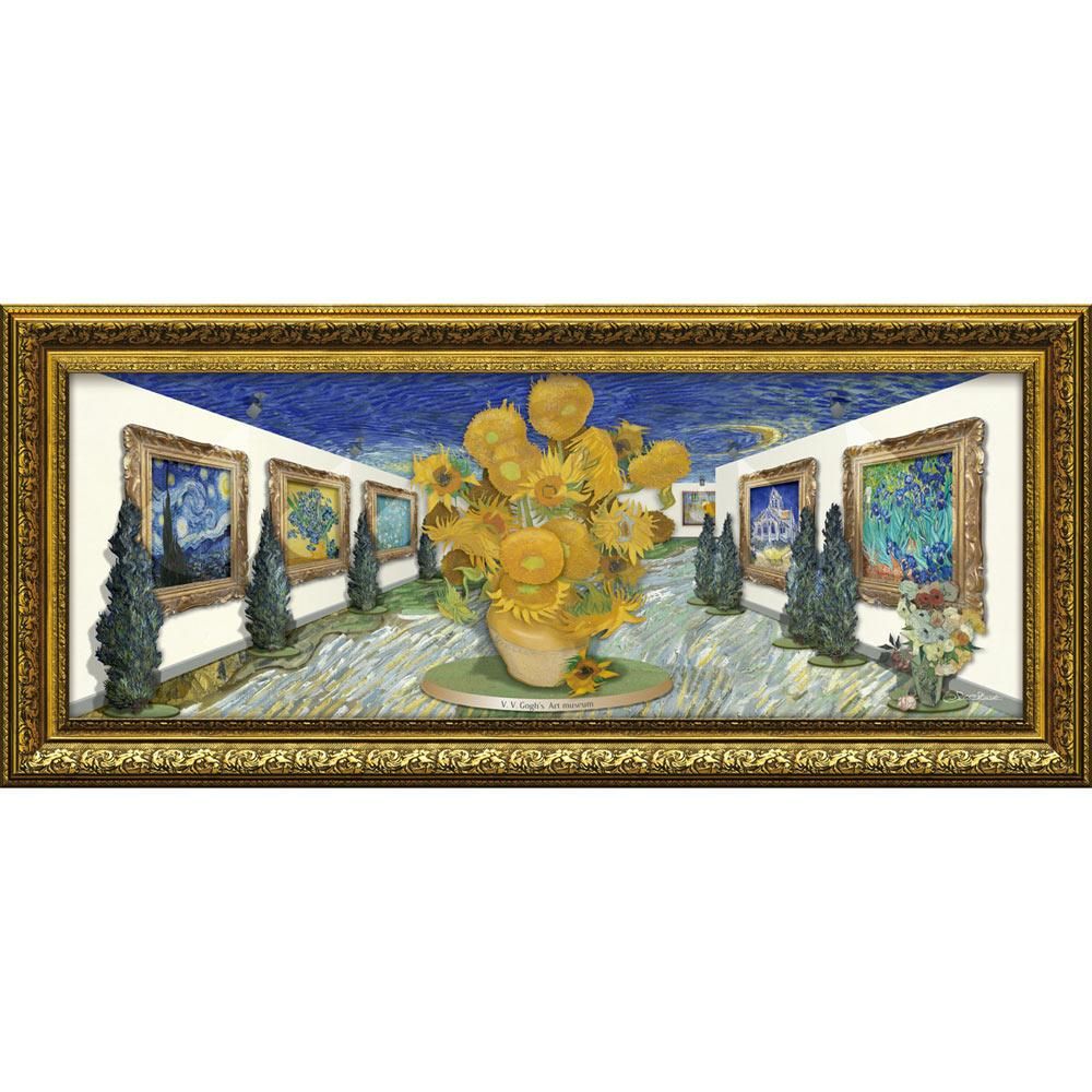 絵画 白石 創多「ゴッホのアート ミュージアム(Mサイズ)」
