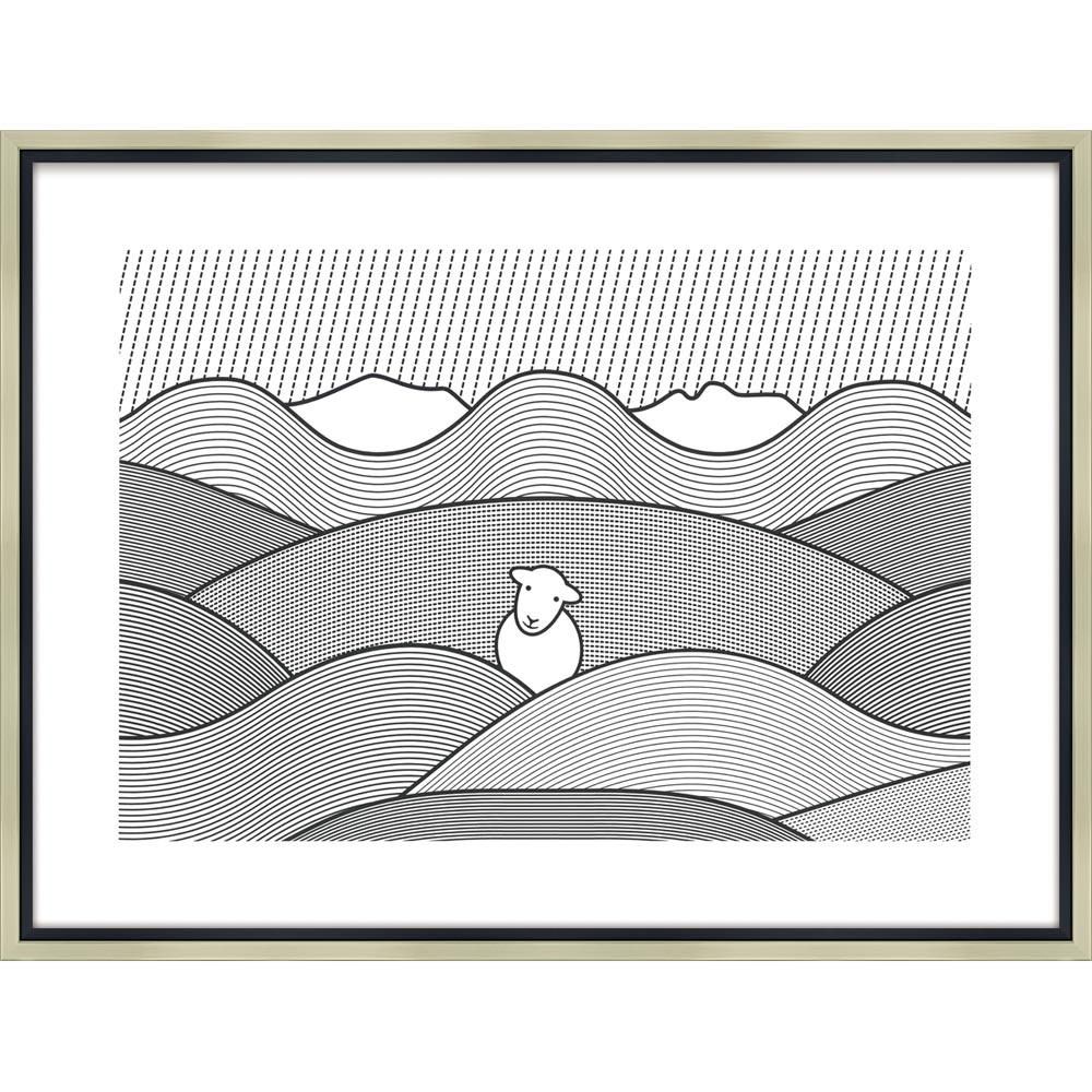 絵画 ハーディー「ライン」