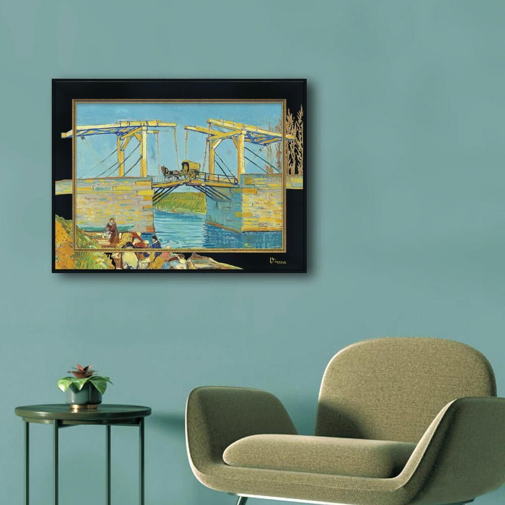絵画 ビッグアート 〜名画LLシリーズ〜(ゴッホ「アルルの跳ね橋」)