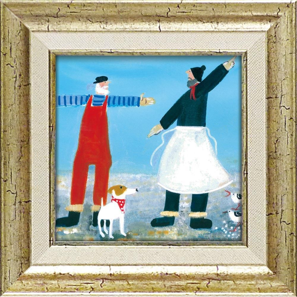 絵画 ジェニファー ヴェルニー=フランクス「フィッシー テイル」