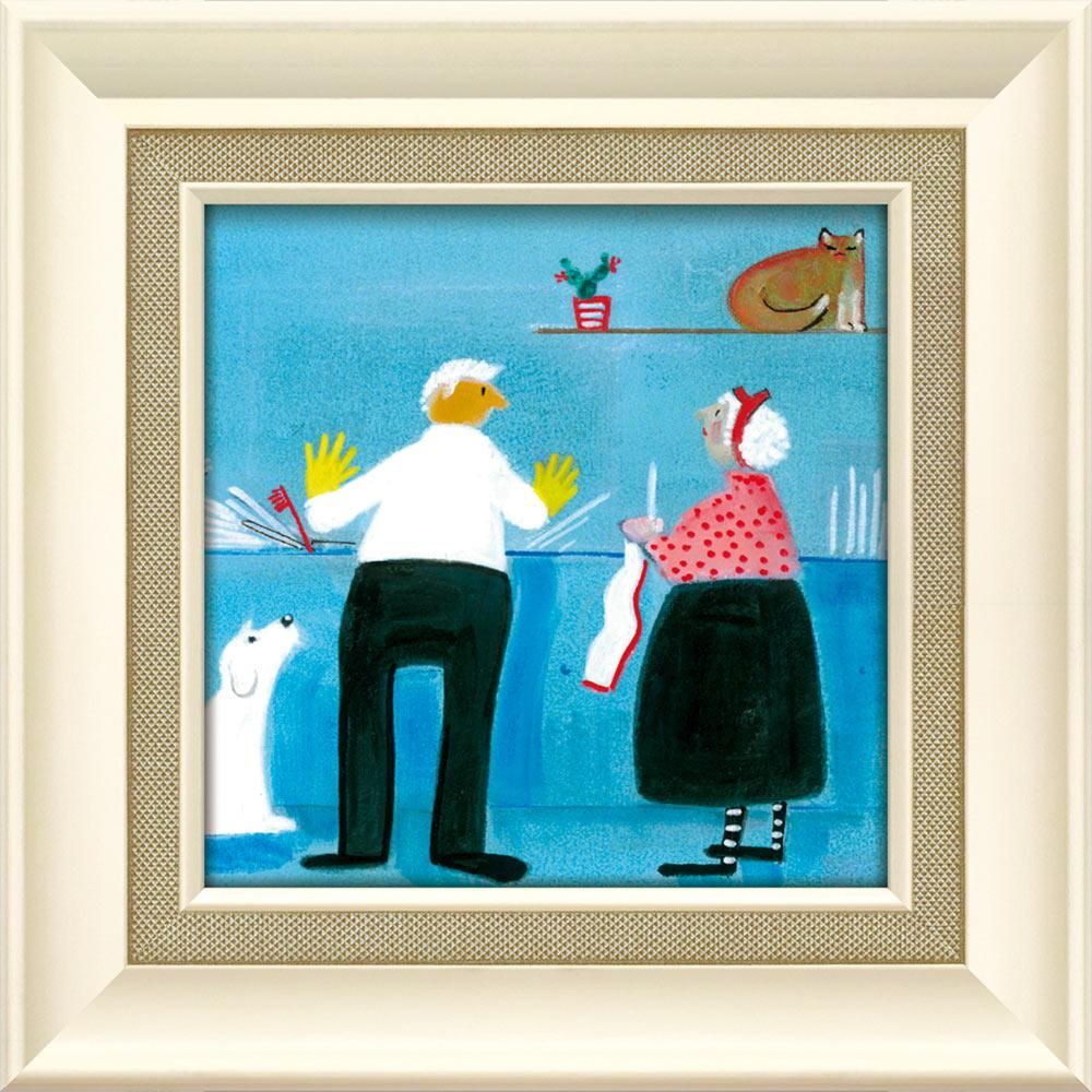 絵画 ジェニファー ヴェルニー=フランクス「ウォッシュ ワイプ」