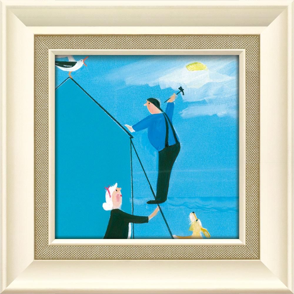絵画 ジェニファー ヴェルニー=フランクス「ランニング リペア」