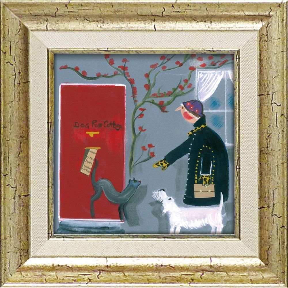 絵画 ジェニファー ヴェルニー=フランクス「トラスト ミー」