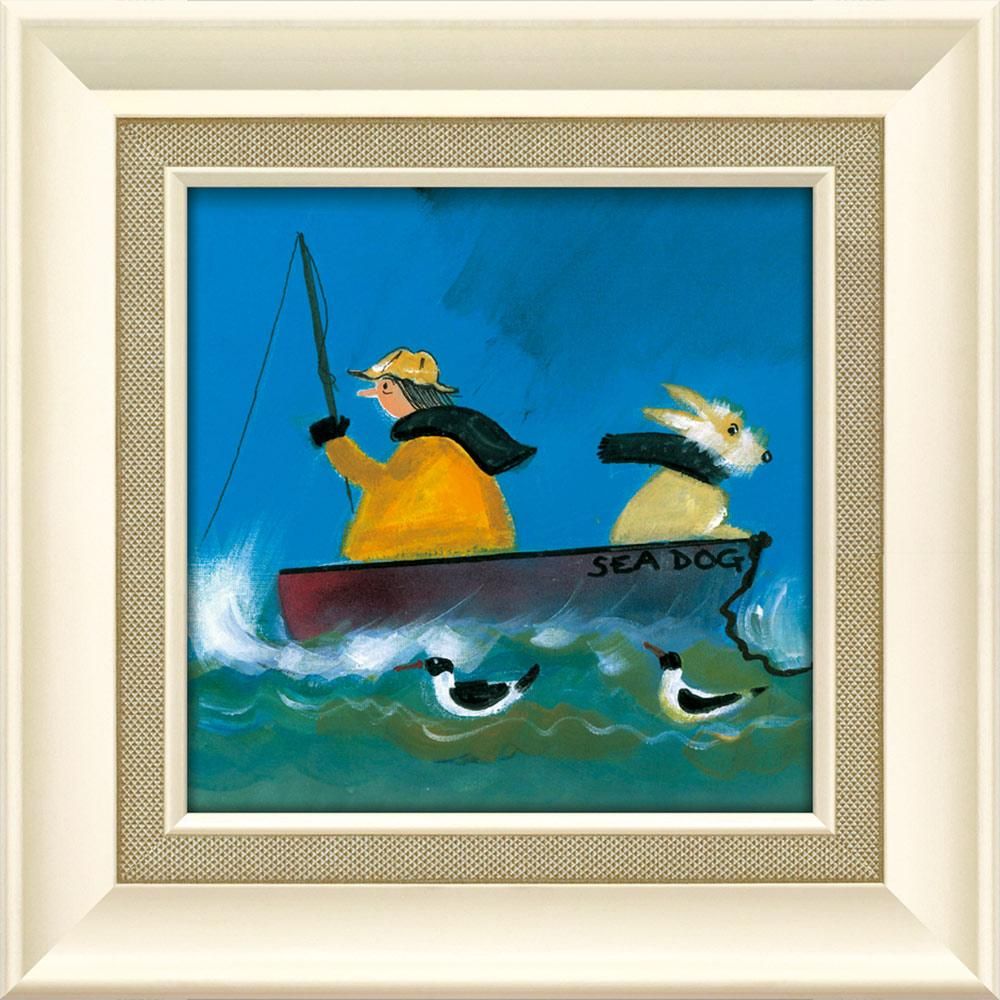 絵画 ジェニファー ヴェルニー=フランクス「ウォーター エブリウェア」