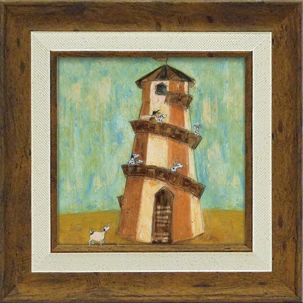 絵画 サム トフト「ヘルタースケルター」