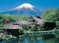 《ジグソーパズル》忍野村より富士