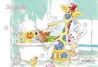 《ジグソーパズル》Happy Bathtime