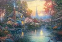 《ジグソーパズル》花香るコテージ T・キンケード