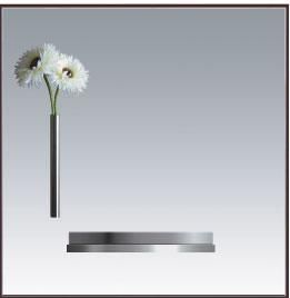 《マグネットミラー》Magnet Mirror Brown