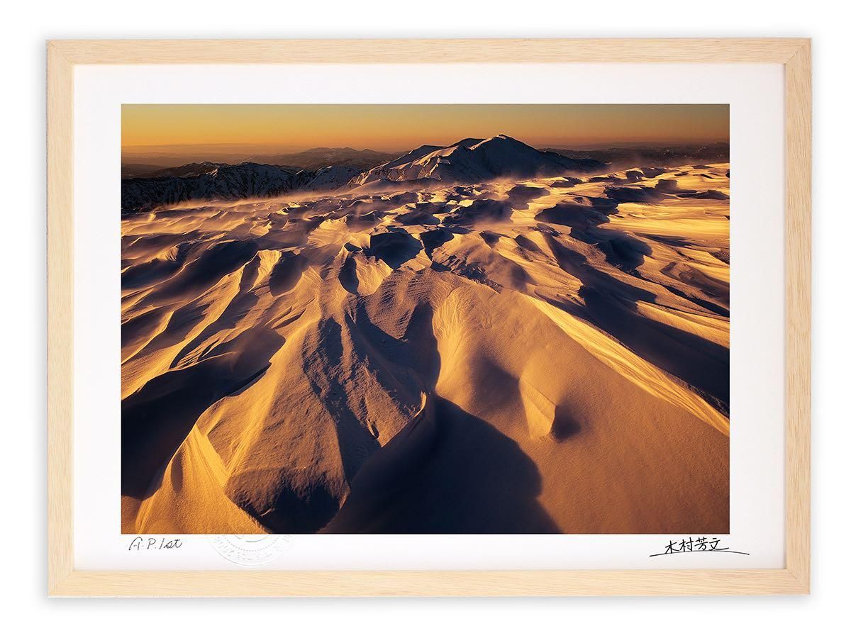 《アートフォトフレーム》厳冬の別山/白山〔白山・木村芳文〕