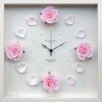 《時計》Rose clock Pink(ローズ クロック ピンク)
