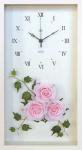 《時計》Rose clock (Boxtype) Pink(ローズ クロック（ボックス タイプ） ピンク)